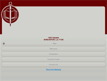 Tablet Screenshot of dreamkeepersacademy.com